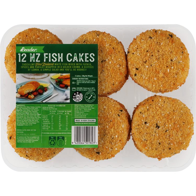 Crumbed Fish Cakes