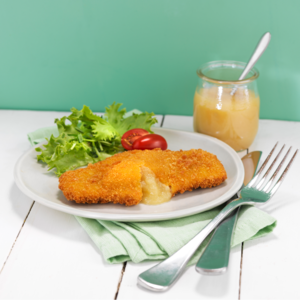 Pork & Apple Sauce Schnitzel